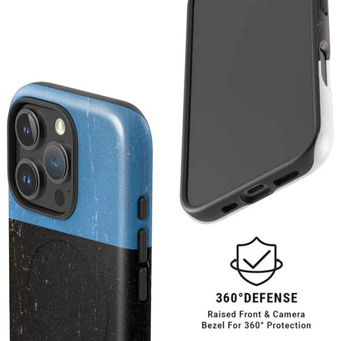 Estonia Flag Distressed iPhone 16 Pro Max Magsafe Impact Case